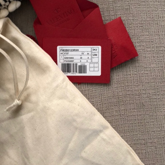 Valentino studded shoulder bag. Dark green - Picture 4 of 13